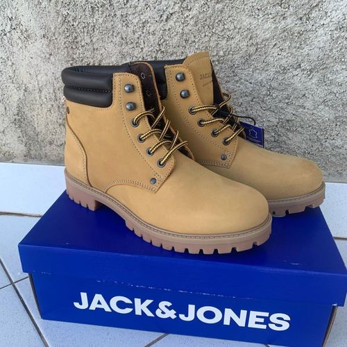 Jack & Jones STOKE NUBUCK BOOT Camel - Envío gratis   ! -  Zapatos Botas de caña baja Hombre 88,34 €